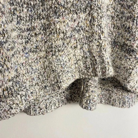 Lou & Grey Sequined Marled Chunky Wool Blend Turtleneck Sweater - Picture 3 of 14